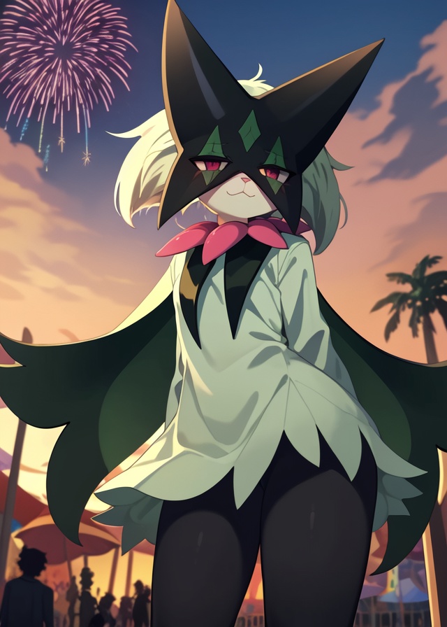 (by Kakure Eria,  by Sskomu \(artist\)),  solo feral on Tensor.Art