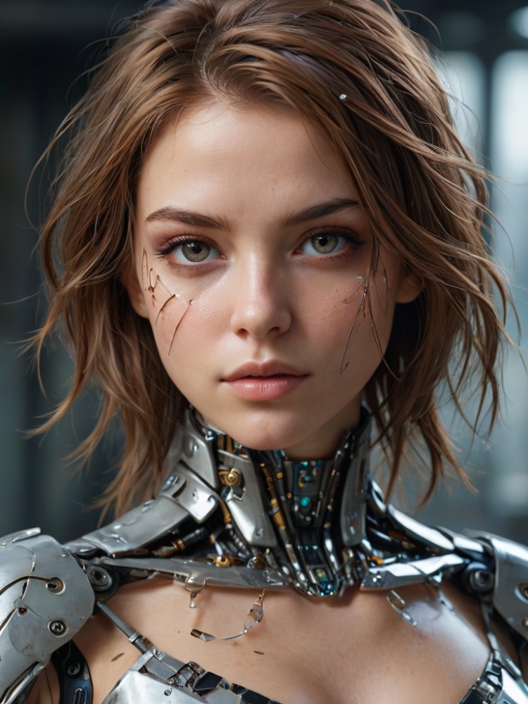 score_9, score_8_up, score_7_up, score_6_up, score_5_up, score_4_up score_9,score_8_up,8k portrait of beautiful cyborg with brown hair, intricate, elegant, highly detailed, majestic, digital photography, broken glass, (masterpiece, sidelighting, finely detailed beautiful eyes: 1.2),  <lora:more_details:0.5>