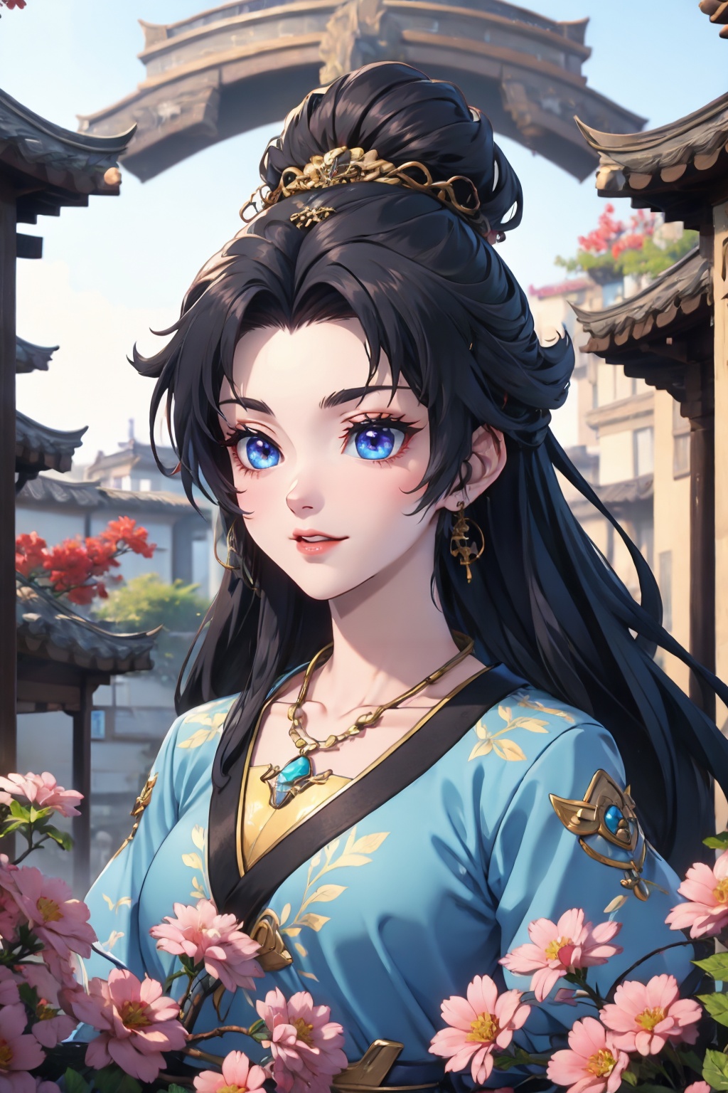 girl,black hair,