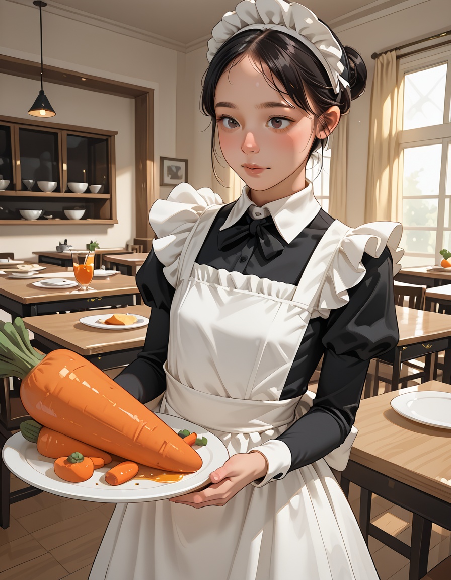 beenyoumaid,  serving,  plate on Tensor.Art