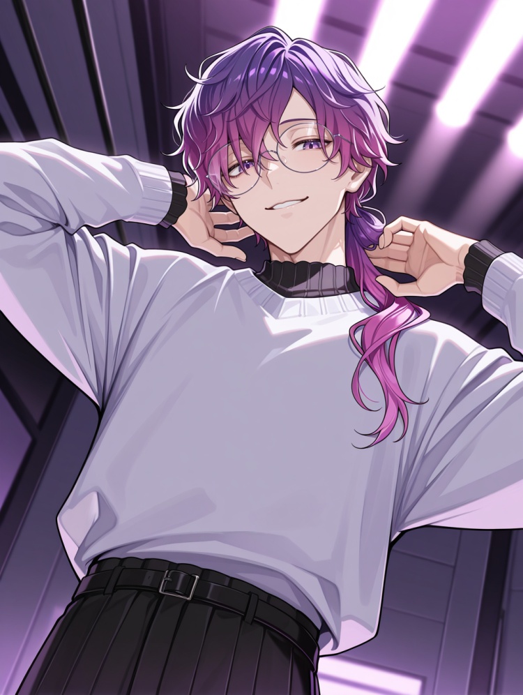 Uki Violeta - Nijisanji En by Lineko on Tensor.Art