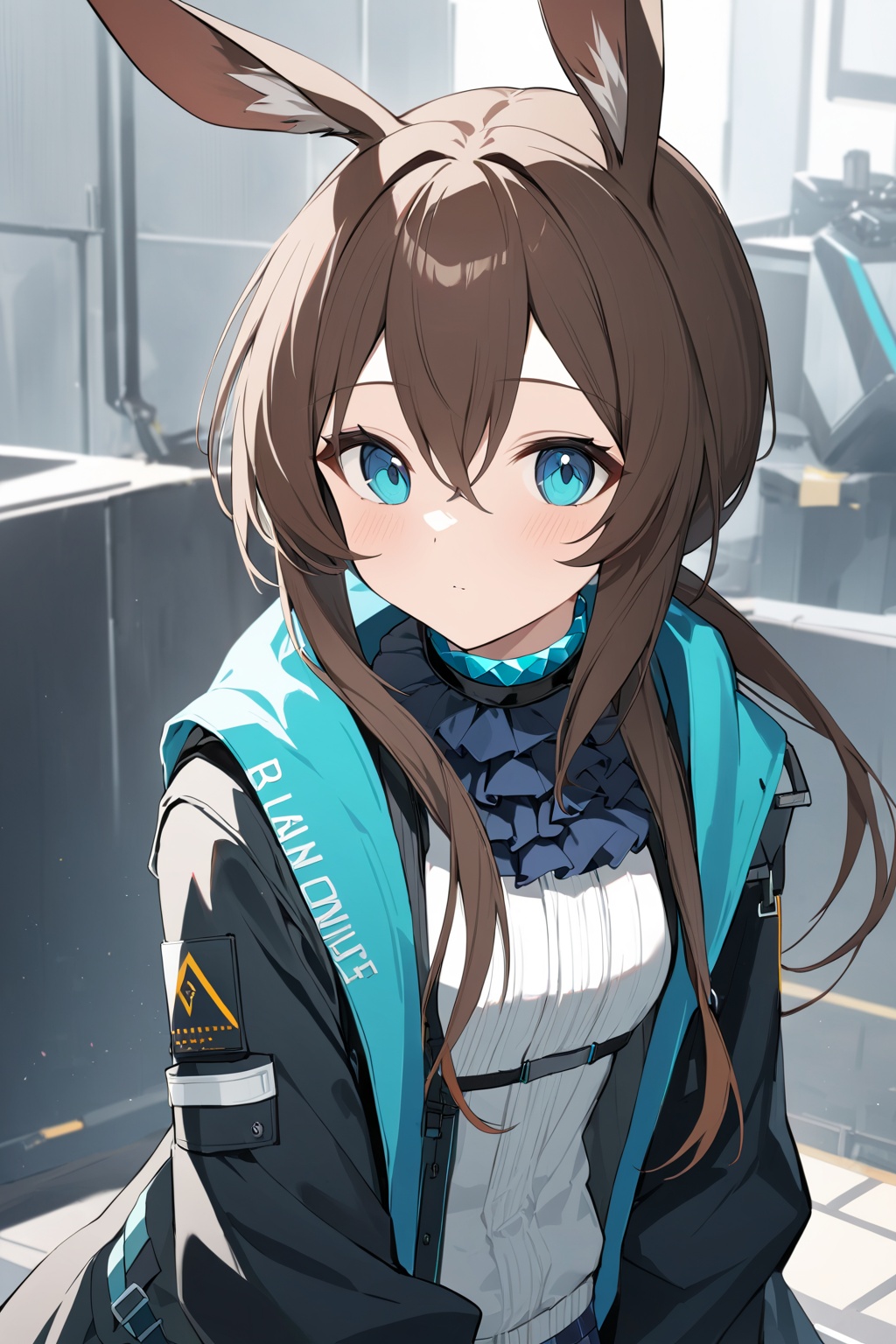 1girl,  solo,  amiya \(arknights\) on Tensor.Art