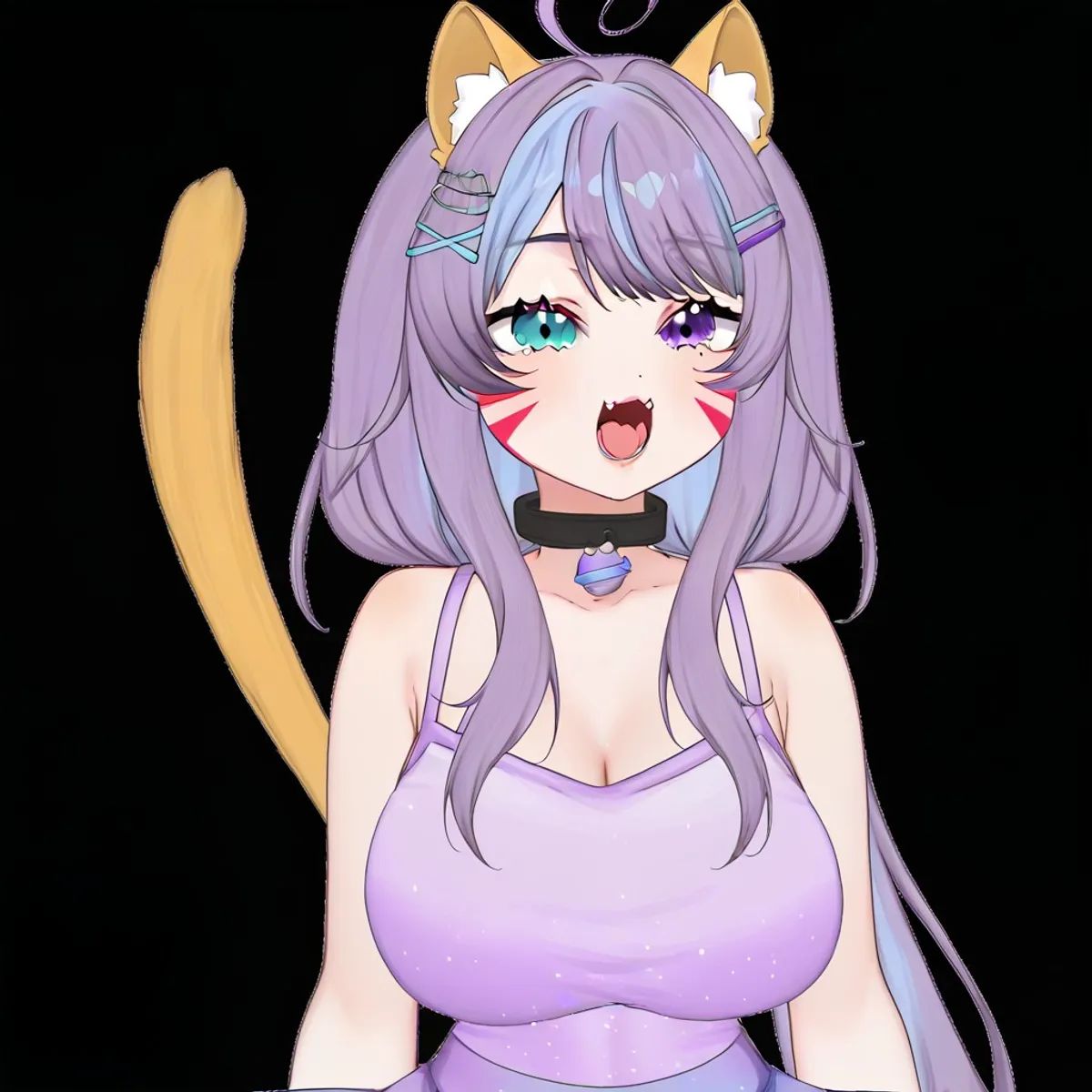 1girl,  virtual youtuber,  animal ears on Tensor.Art