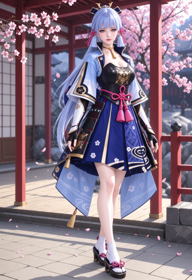 神里绫华_gpt画风-国漫-Illustrious光辉 by 云落 on Tensor.Art