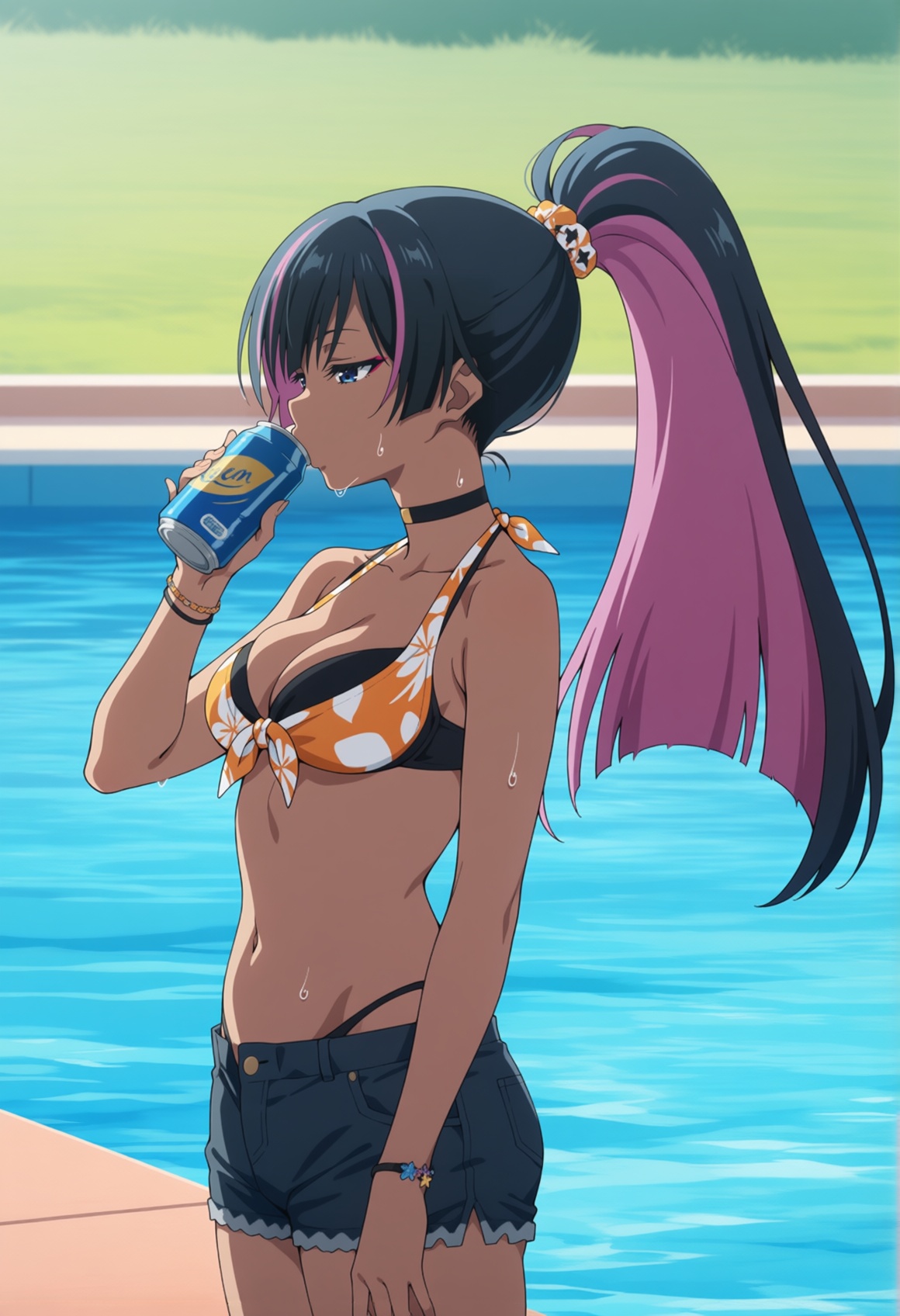 anime coloring,  anime screencap,  1girl on Tensor.Art