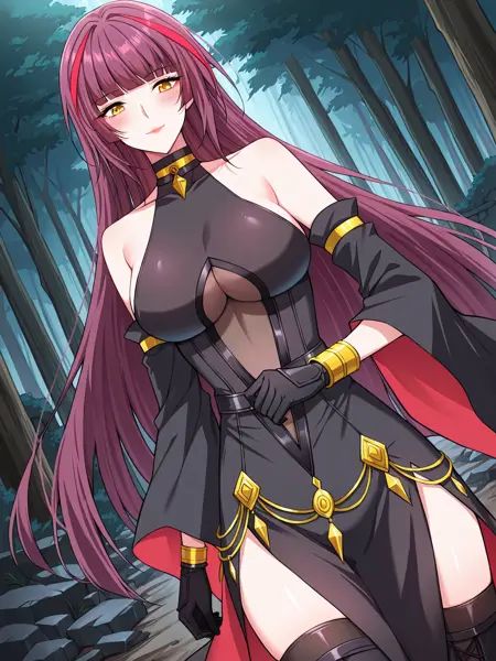 1 girl,  solo,  long hair on Tensor.Art
