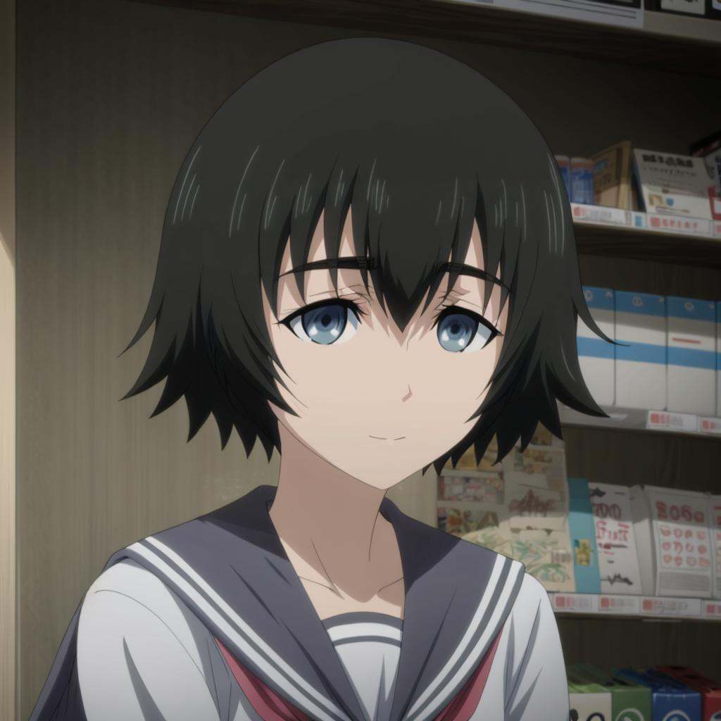 Mayurizero,  1girl,  black hair on Tensor.Art