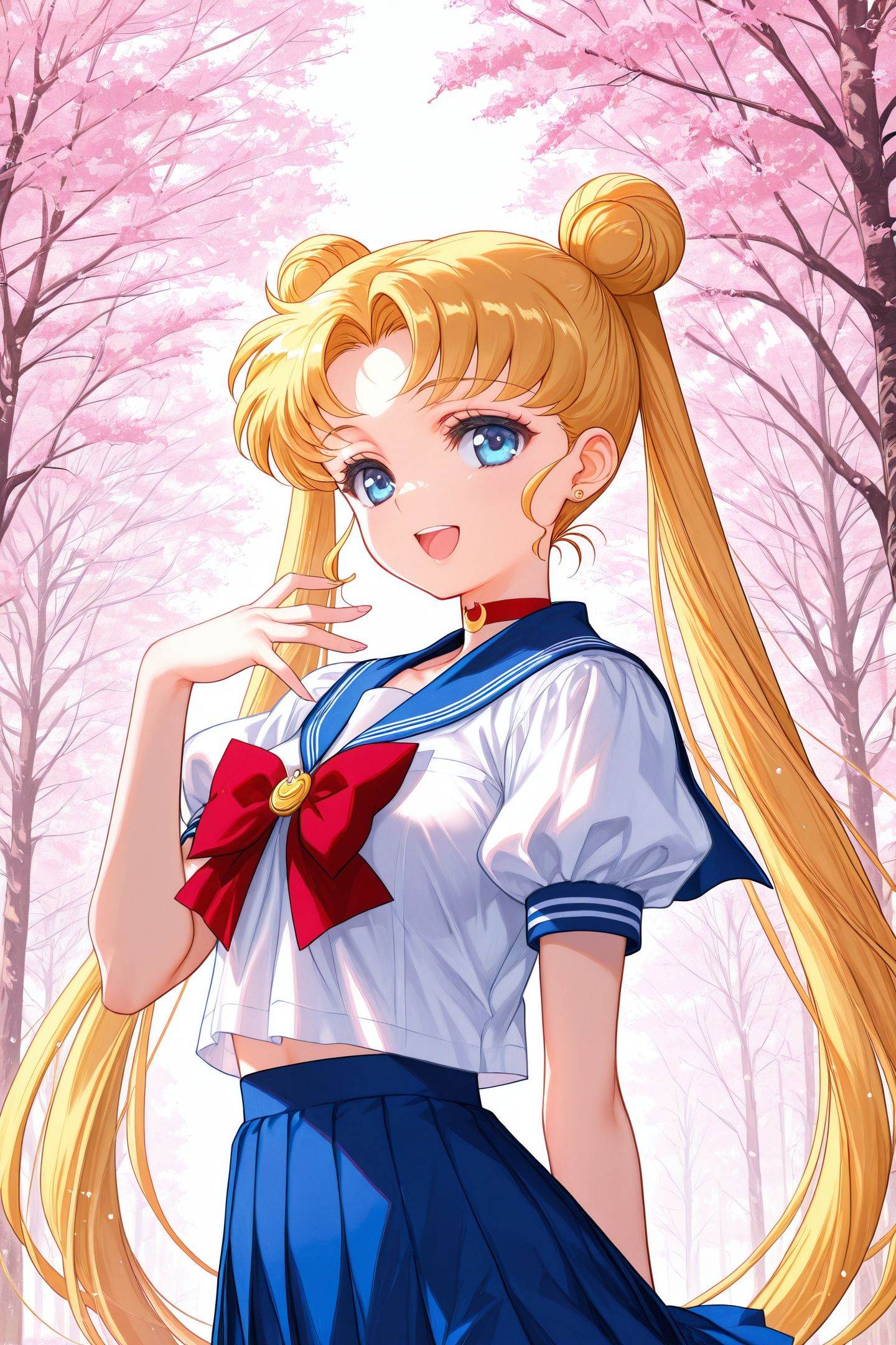 CHOCO Style,  tsukino usagi,  long hair on Tensor.Art