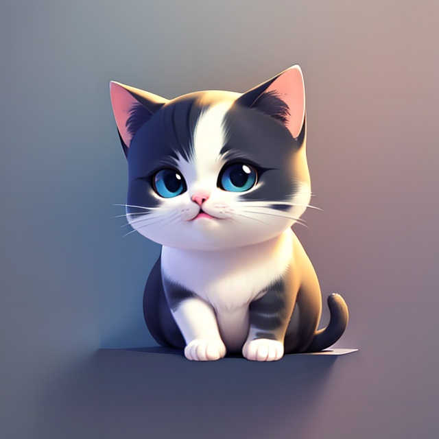 masterpiece,best quality,icon design,Cat,still life,simple background,