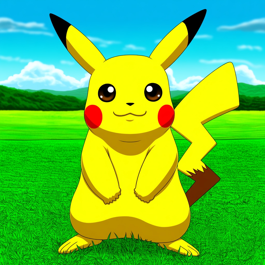 pikachu,  @kityokai,  looking at viewer on Tensor.Art
