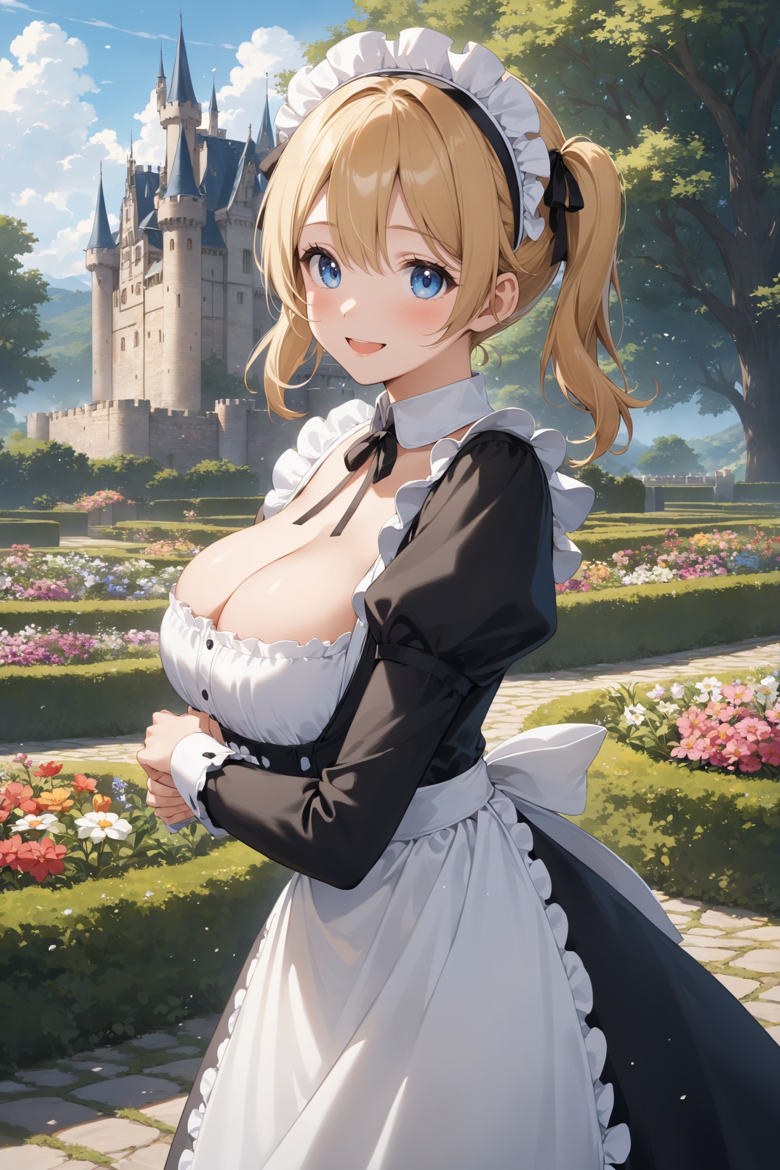 1girl,  anime cute girl,  from front view on Tensor.Art