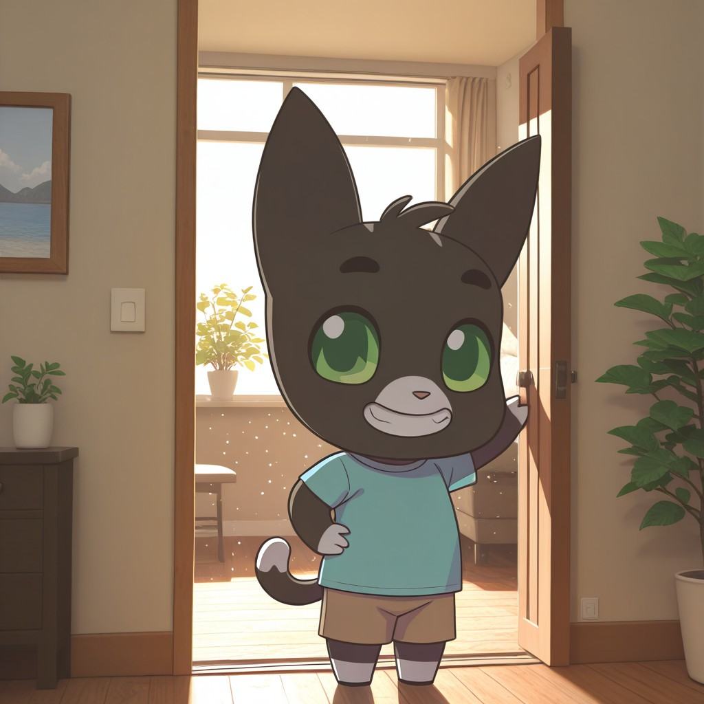 solo,  chibi,  1boy on Tensor.Art