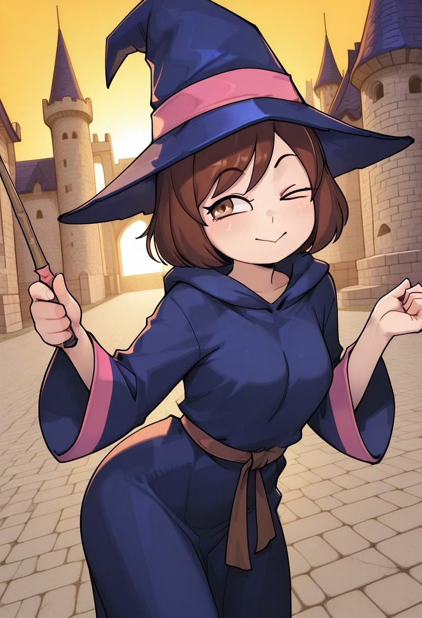 solo female,  Emma,  brown hair on Tensor.Art
