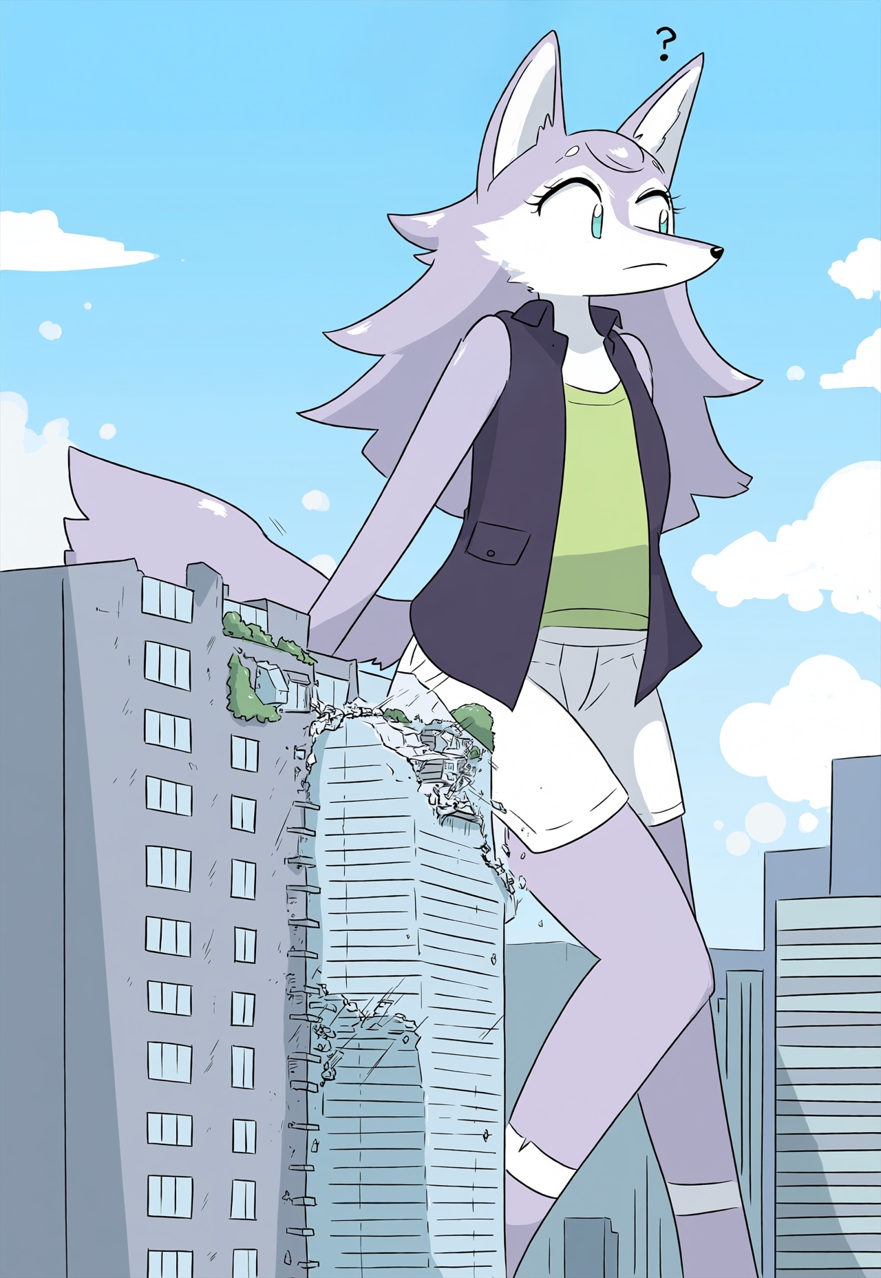 safe,  1girl,  furry on Tensor.Art