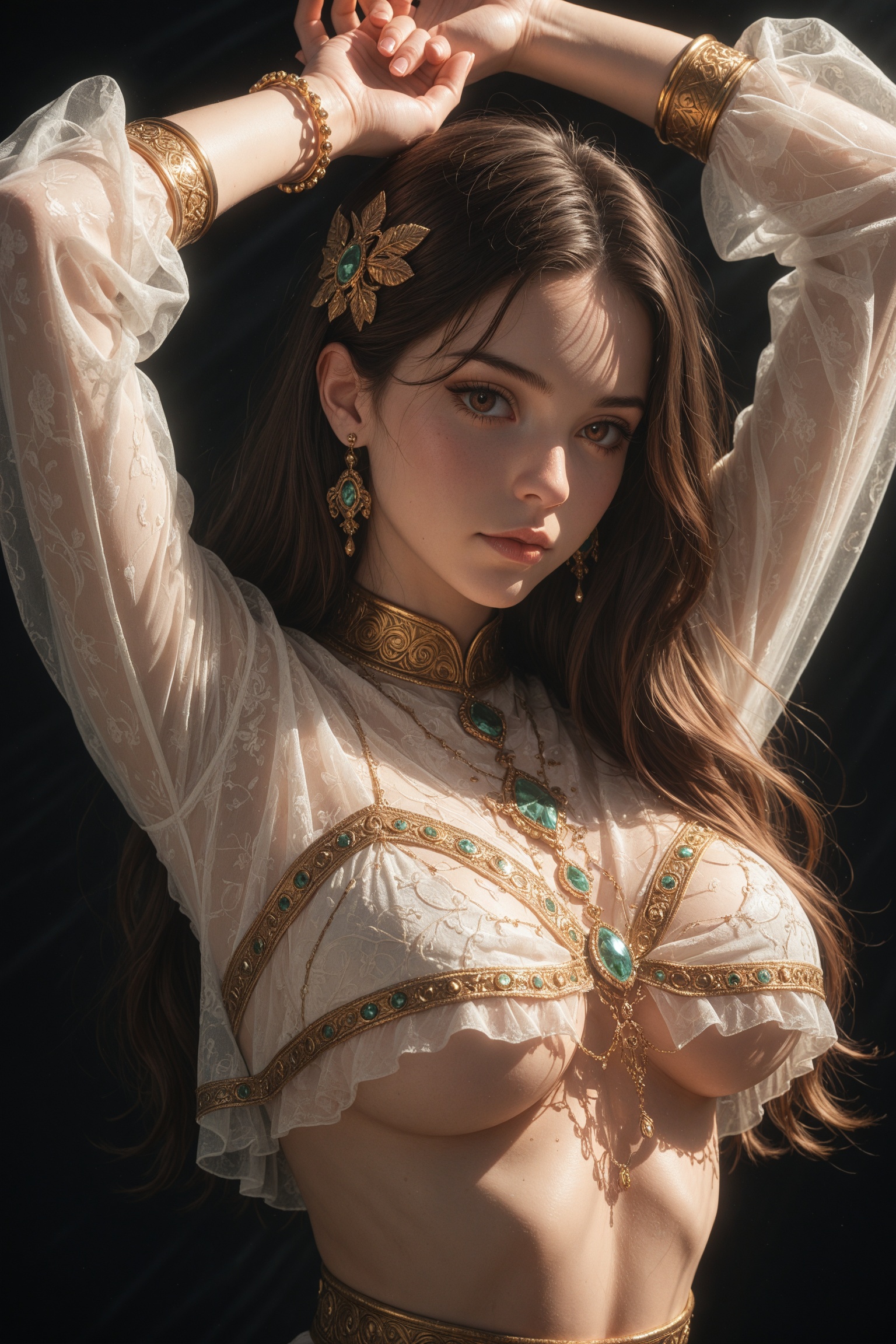 upper body,  looking at viewer,  1girl on Tensor.Art