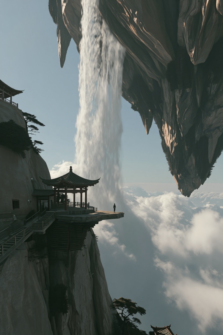 Zimage 宏大史诗感中式幻境建筑美学 by 小狗宾利 on Tensor.Art