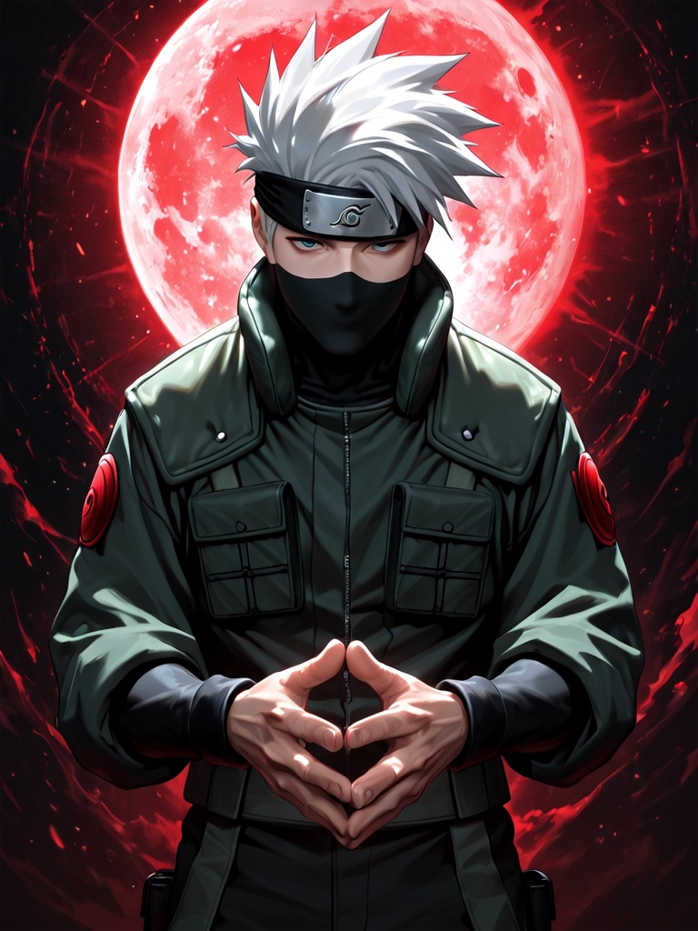 1boy,  hatake kakashi,  general on Tensor.Art