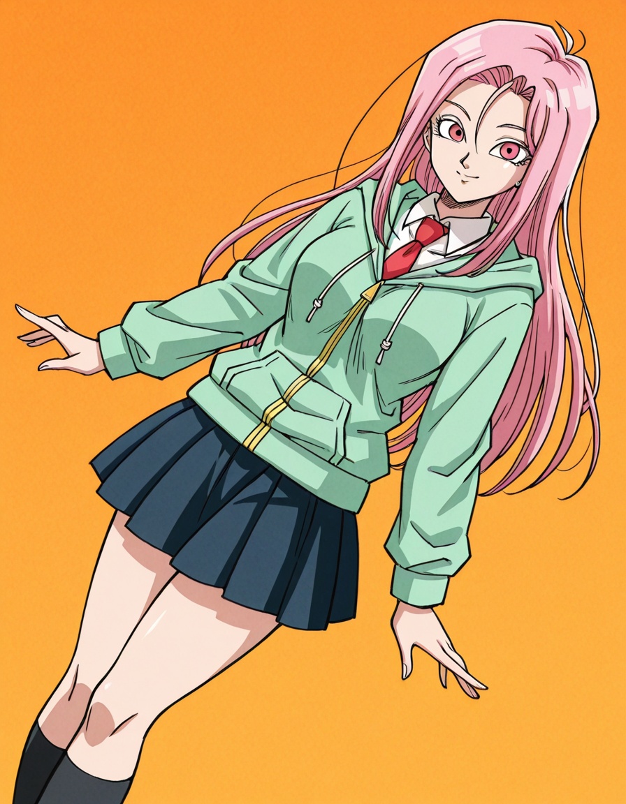 DB Super inspired manga style,  clean sharp lineart,  hard cel shading on Tensor.Art
