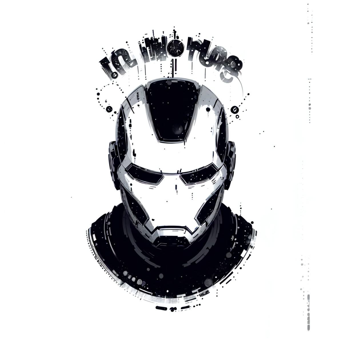 A iron man in the style of b1nk on Tensor.Art