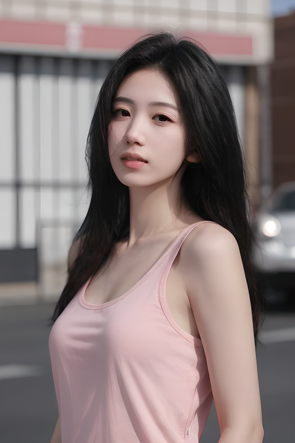 <lora:0830_05:0.7>,pink ****_top,, 1girl,realistic,masterpiece, best quality, photorealistic, HDR,detail