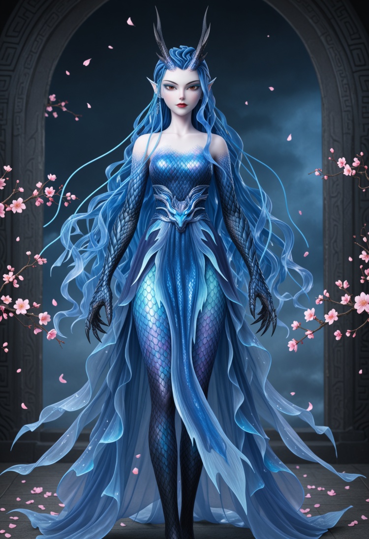 敖闰-国漫-Illustrious光辉 by 云落 on Tensor.Art