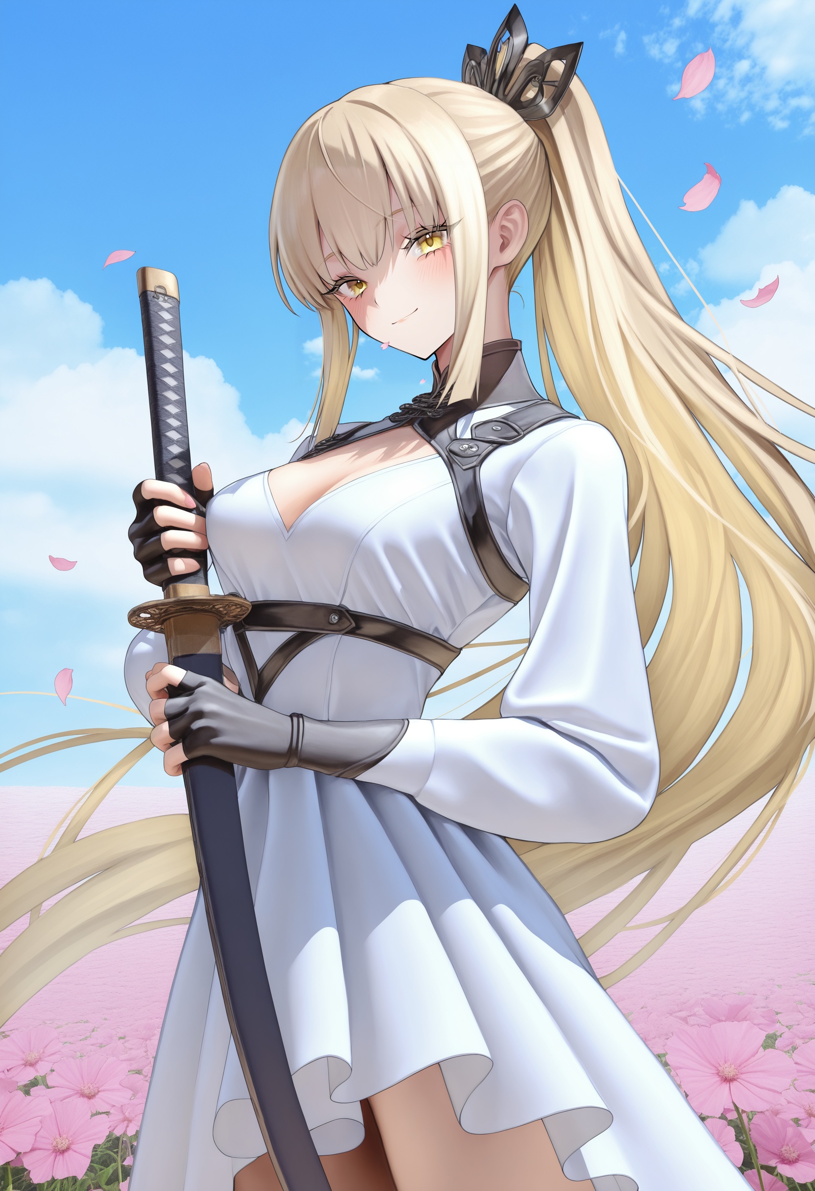 1girl,  solo,  outdoors on Tensor.Art