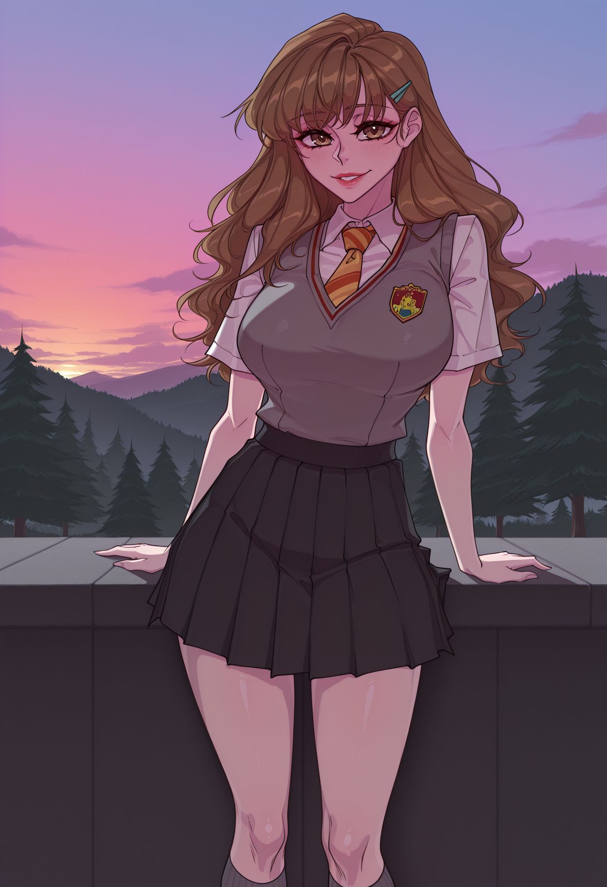 (hermione granger),  1girl,  solo on Tensor.Art