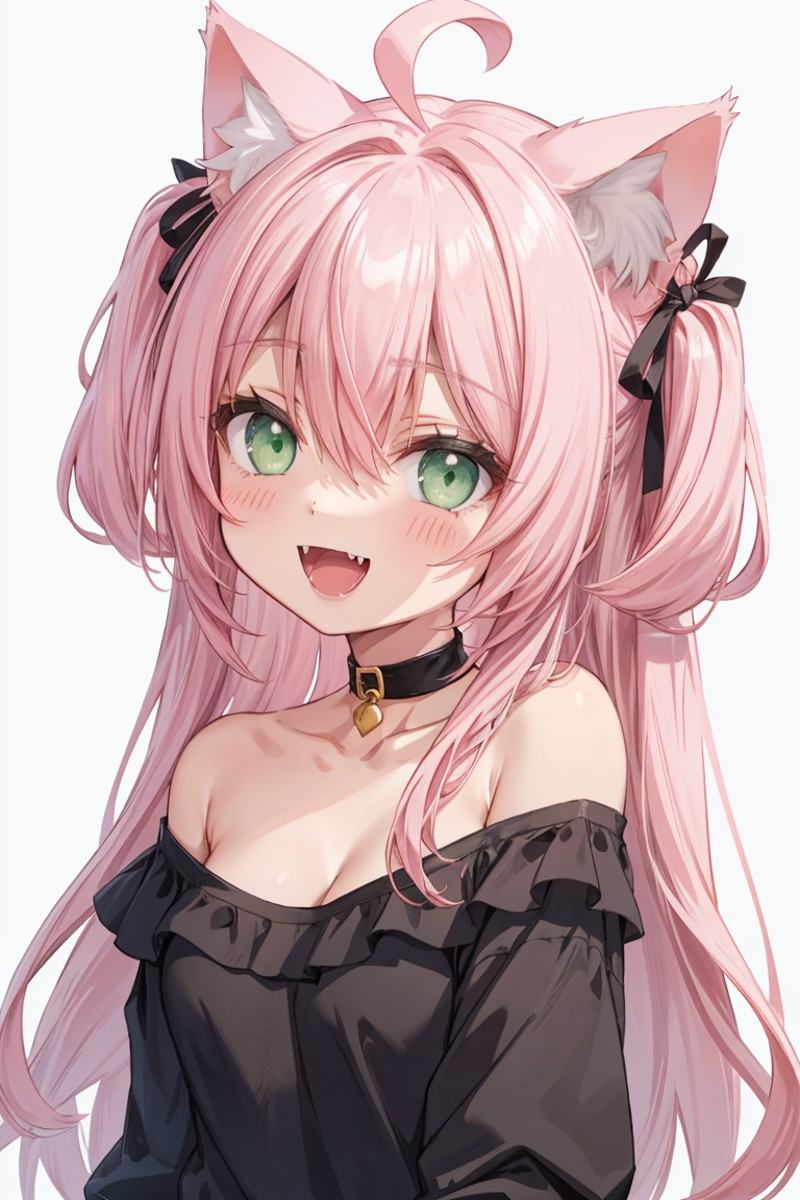 1girl,  animal ears,  solo on Tensor.Art