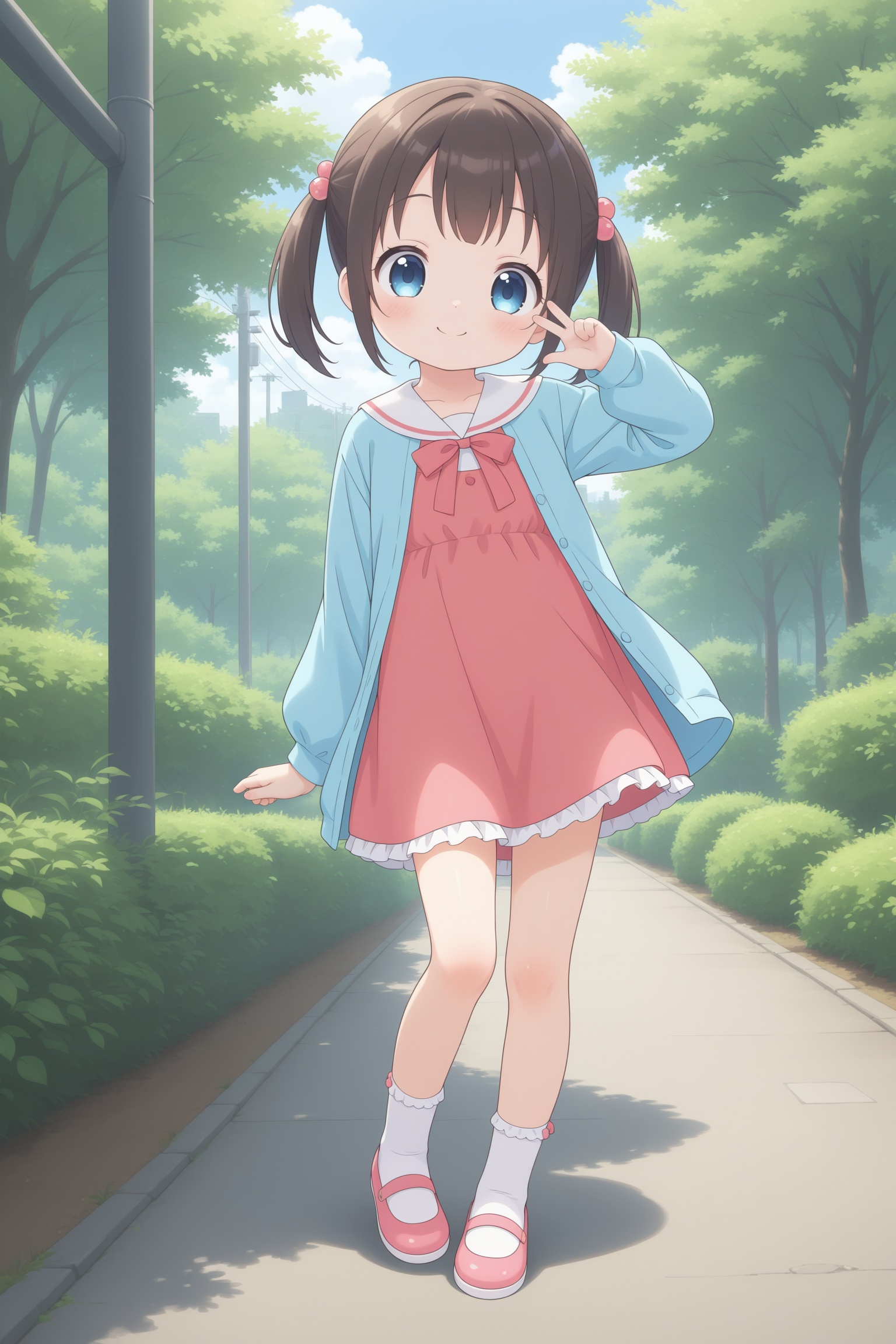 solo,  1girl,  cute girl by 桃源莉可 on Tensor.Art