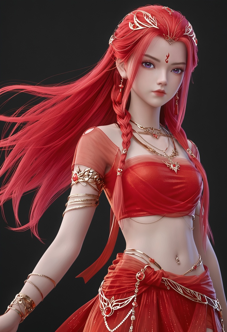 茉莉逆天邪神感觉不太稳定-国漫-pony by 云落 on Tensor.Art