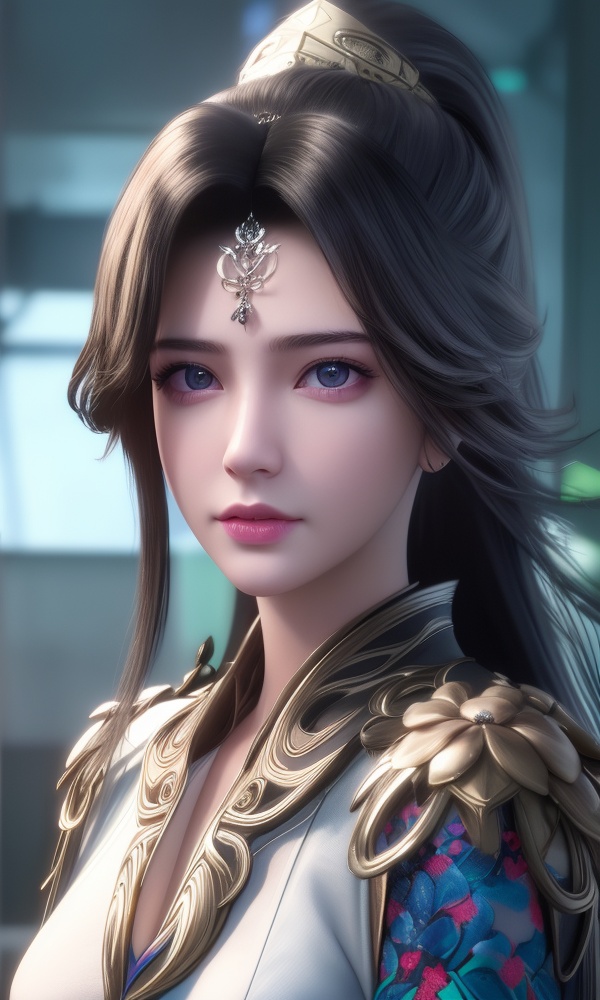 (,1girl, ,best quality, ),looking at viewer, <lora:373-DA-仙逆-周紫虹:0.8> ,,ultra detailed background,ultra detailed background,ultra realistic 8k cg,, ,masterpiece, (( , )),ultra realistic 8k cgSurrounded by strange, movie perspective, advertising style, Colorful background, splash of color A beautiful woman with delicate facial features,tattoo all over body, flower arms,