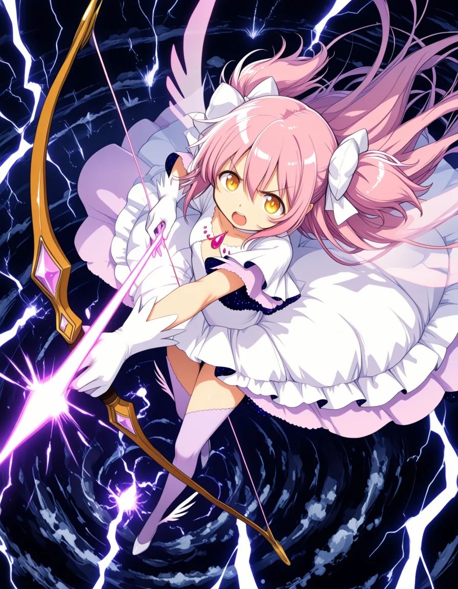 1girl,  ultimate madoka,  mahou shoujo madoka magica on Tensor.Art