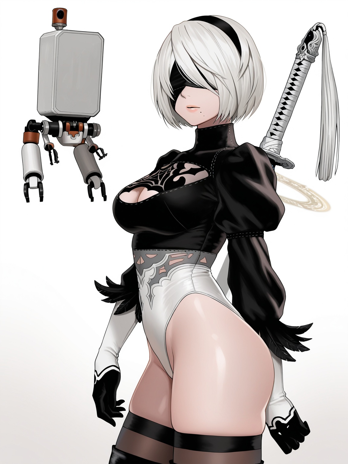 furpotstyle,  2B (nier:automata),  pod on Tensor.Art