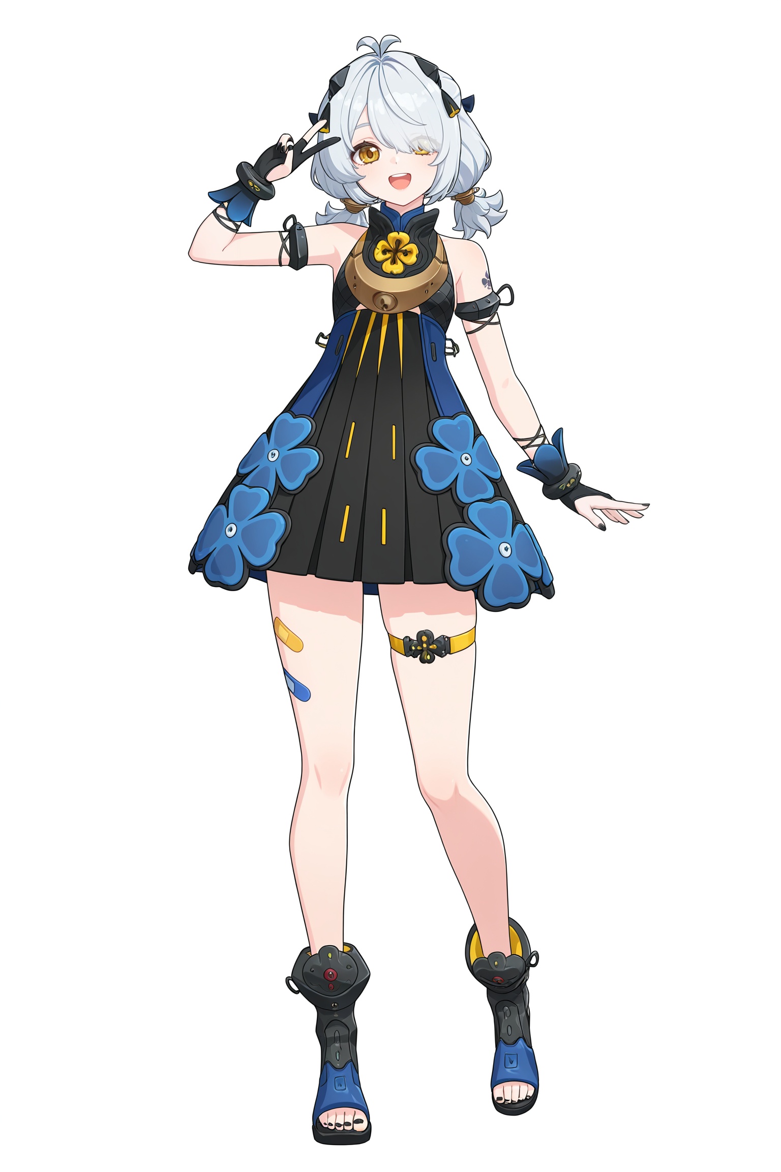 Dracaene Sunbringer,  solo,  dress on Tensor.Art