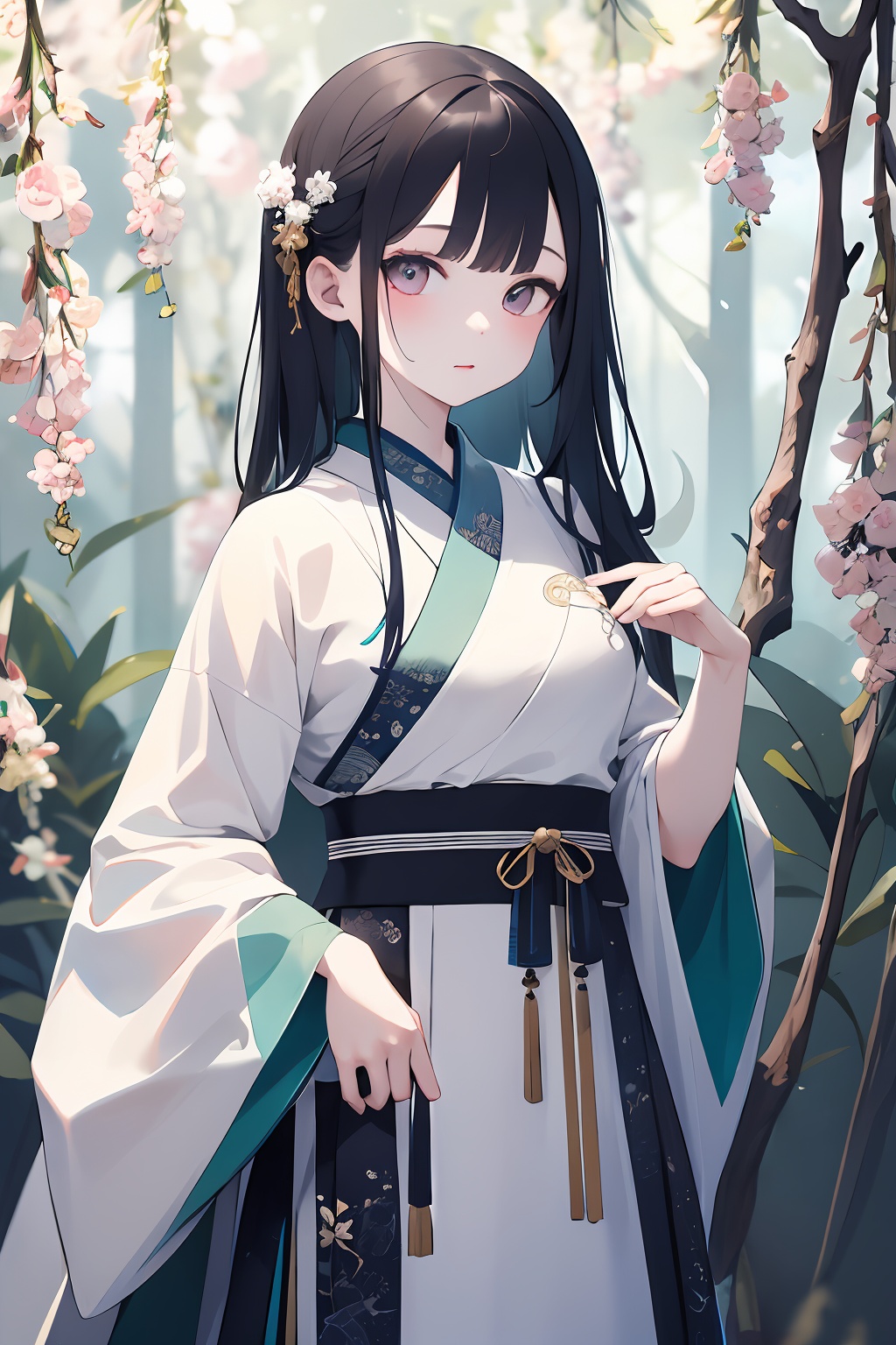 1girl,hanfu,AgoonGirl,High detailed,masterpiece,best quality,8K,highres,absurdres:1.2,masterpiece,best quality,ultra-detailed,illustration,dark_willow,PixelArt,(Pixel, 16bits, 31bits),mireska_dark_willow,<lora:lbc_hanfu:0.6>,<lora:lbc_shaxian_dress:0.7>,