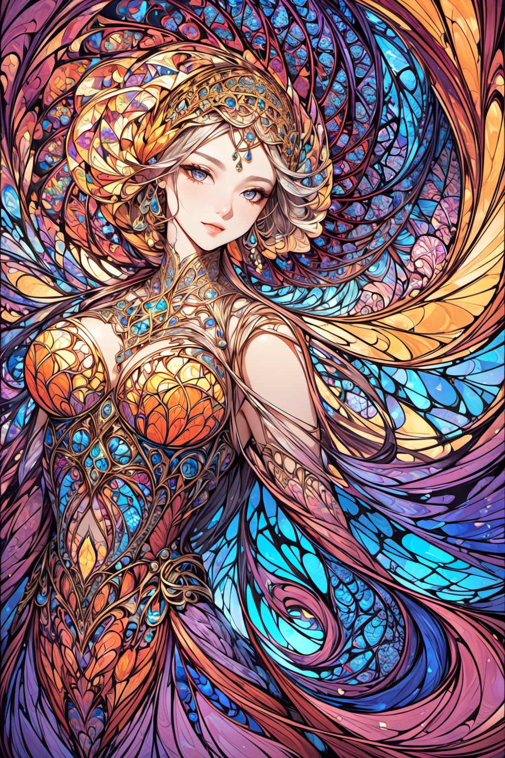 masterpiece,  best quality,  (1girl) on Tensor.Art