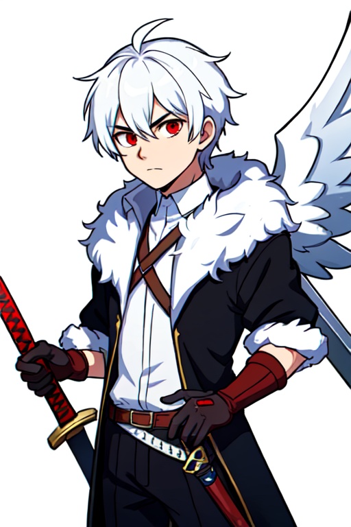 1boy,  weapon,  sword on Tensor.Art