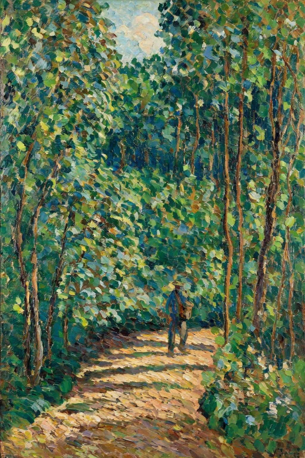 Impressionism,  Pissarro,  The image appears to be a painting by user_684547306590104004 on Tensor.Art