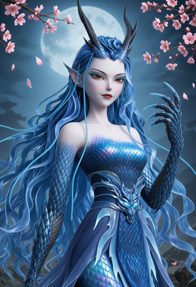 敖闰-国漫-Illustrious光辉 by 云落 on Tensor.Art