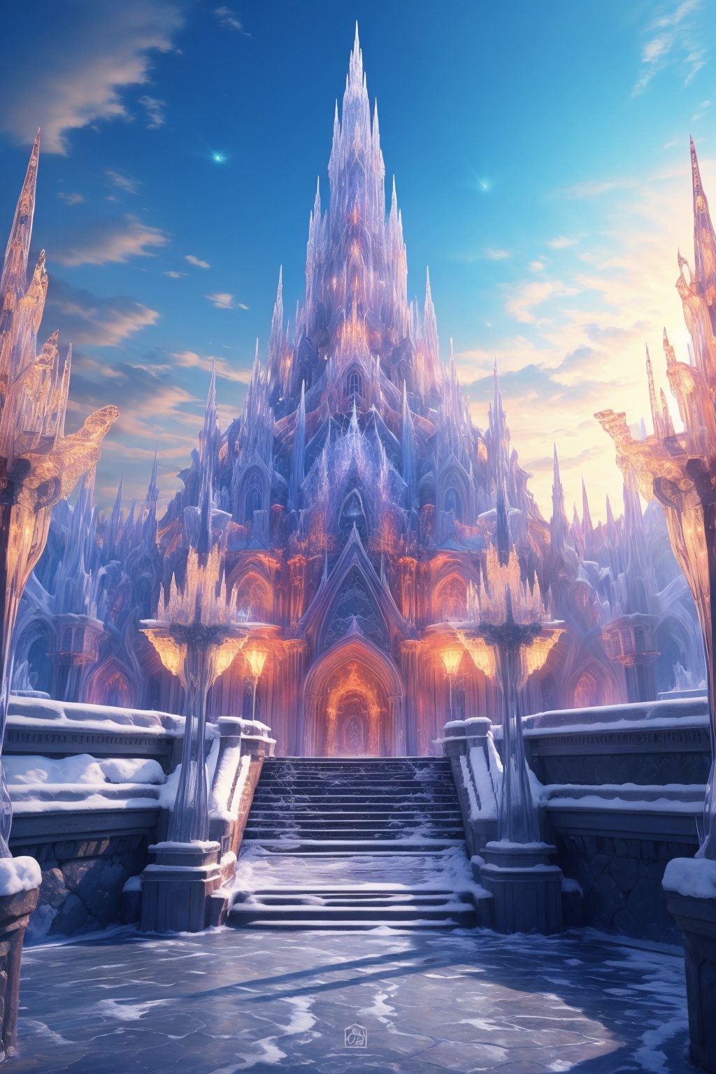 Castle, uminescence,Rich colors BDWG