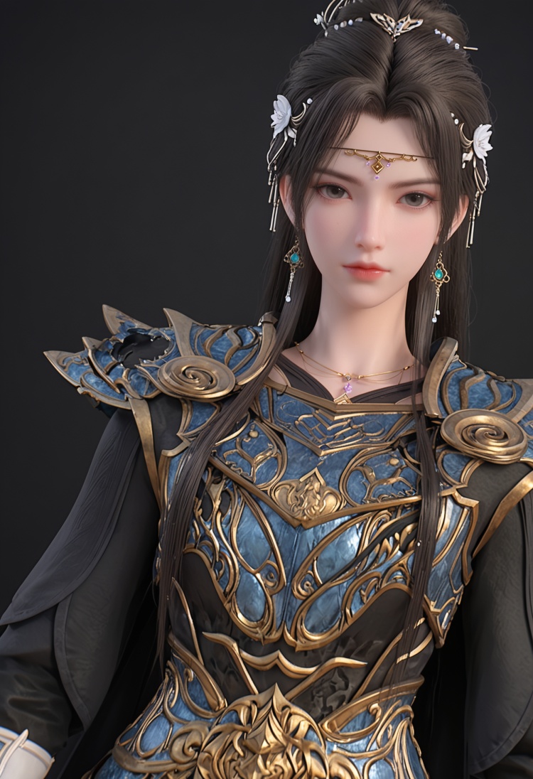 清漪服装2 雷帝战衣-国漫-pony by 云落 on Tensor.Art