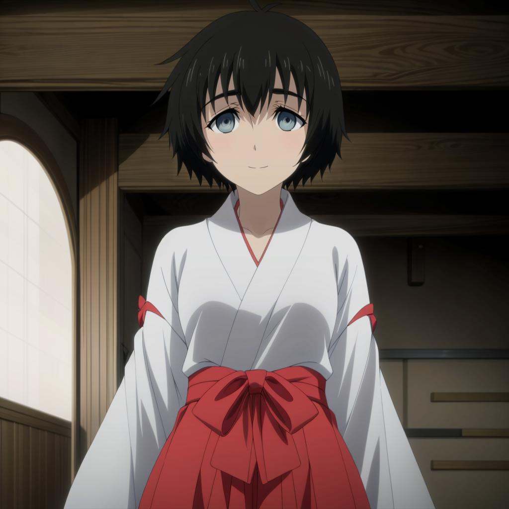 Mayurizero,  1girl,  black hair on Tensor.Art