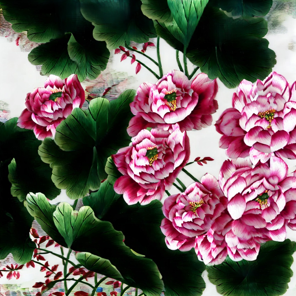 <lora:suxiu2-000000:1.1>,suxiu,no humans,leaf,flower,still life,scenery,pink flower,outdoors,nature,day,