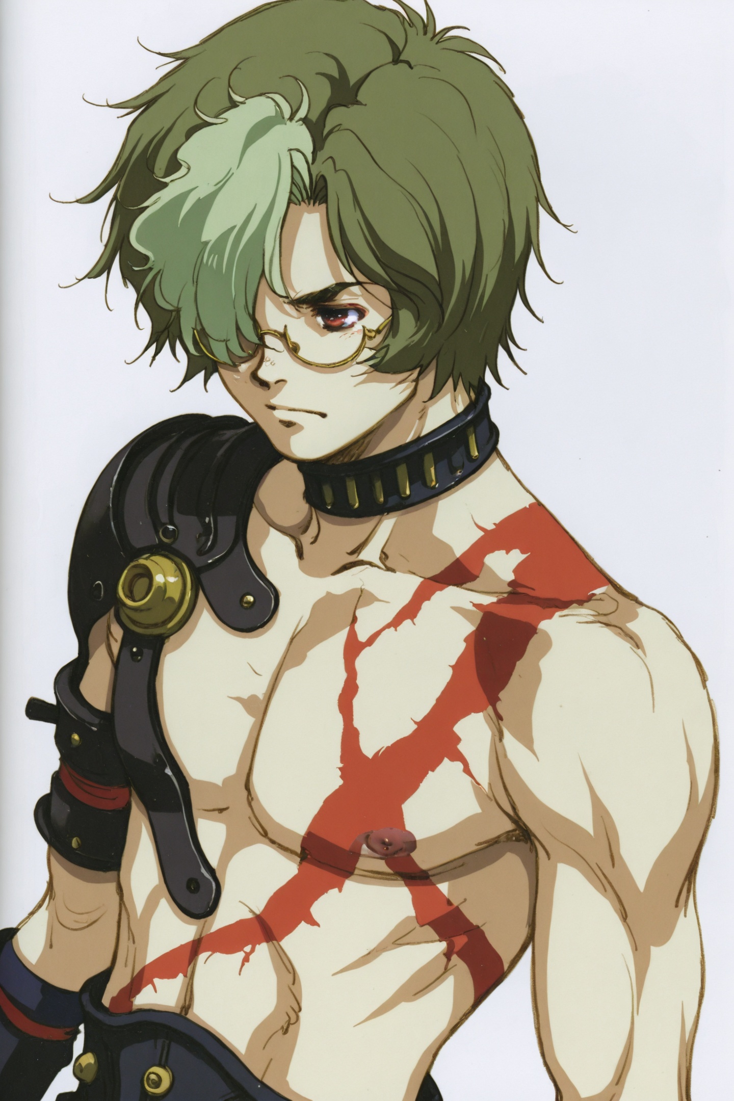 Haruhiko Mikimoto Style,  Ikoma \(Kabaneri\),  male focus on Tensor.Art