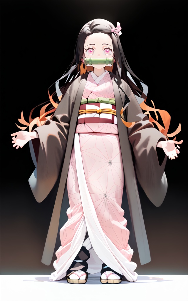 【鬼灭之刃-Kimetsu no Yaiba】祢豆子-Kamado Nezuko by Tangerboom on Tensor.Art