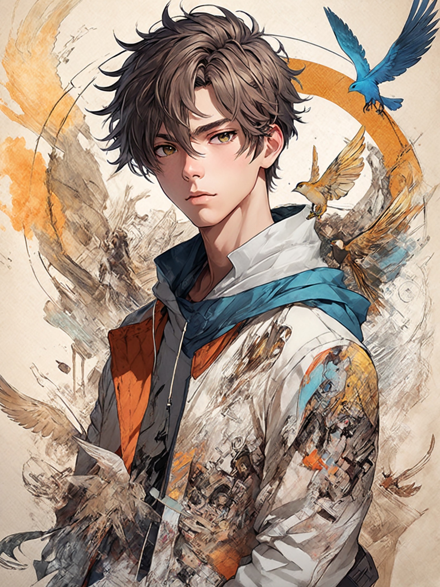 Anime style,  ), on Tensor.Art