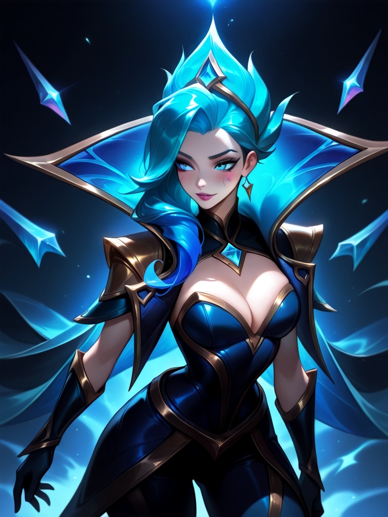 1girl,  camille (league of legends),  general on Tensor.Art