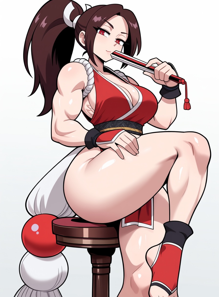 Hagentoons_Style,  1girl,  muscular body on Tensor.Art