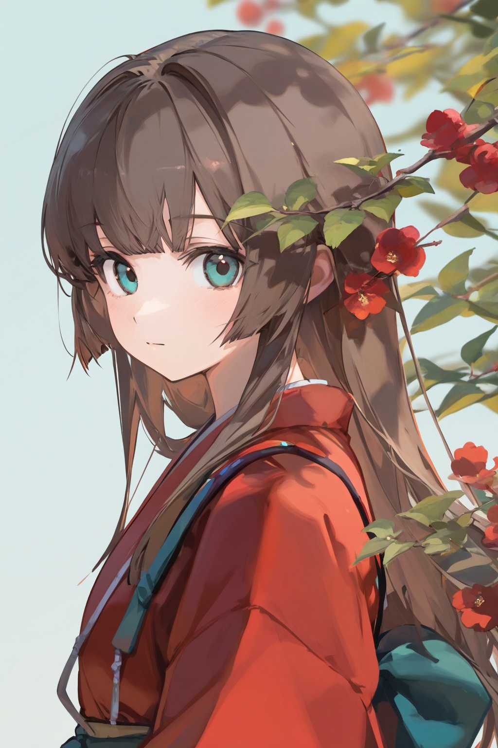 1girl,  solo,  long hair on Tensor.Art