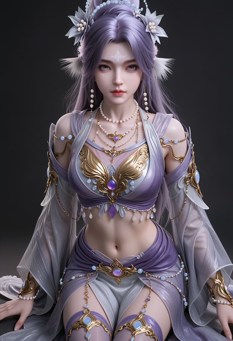 瑶光仙子仅有上半身素材-国漫-pony by 云落 on Tensor.Art